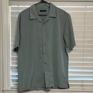 Men's Casual Button Down Shirt in Slate